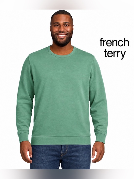 LANDSEND Other - LANDSEND X Blake Shelton Mens French Terry Serious Sweats Crew Neck Sweatshirt